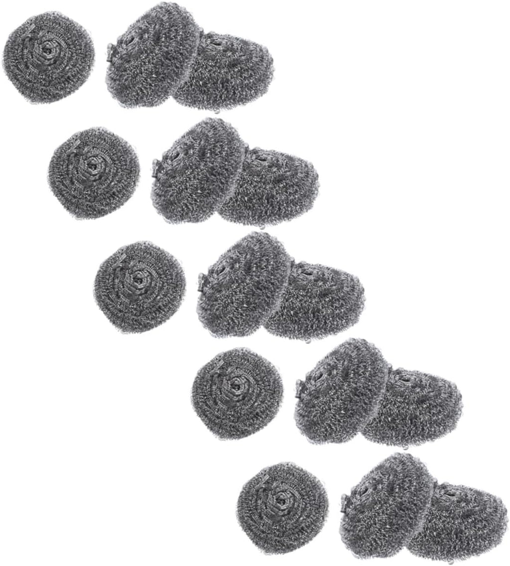 15 Piece Stainless Steel Wool Scrubber Balls for Kitchenware