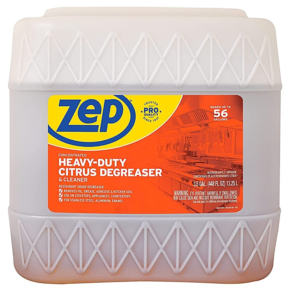 ZEP 3.5 Gal. Heavy-Duty Citrus Degreaser ZUCIT3G, Orange