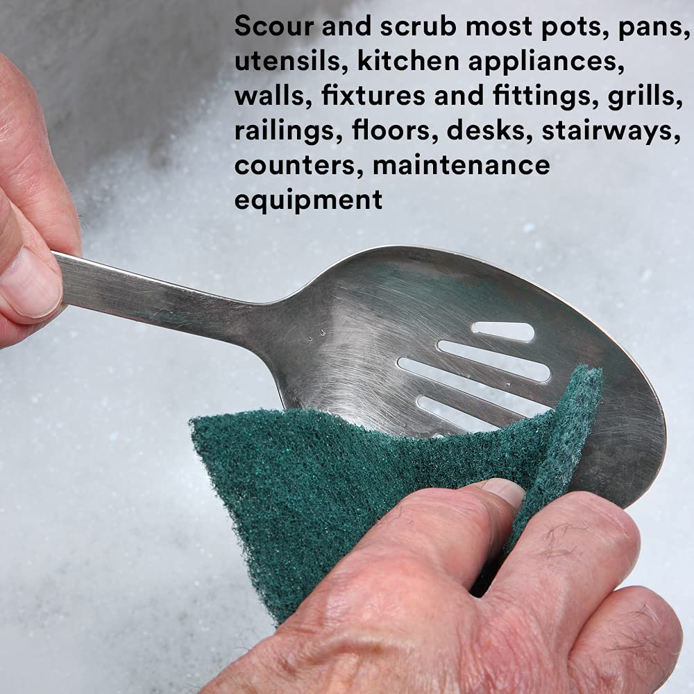 3M Scouring Pad 96-20, 20 Pads, 6” x 9”