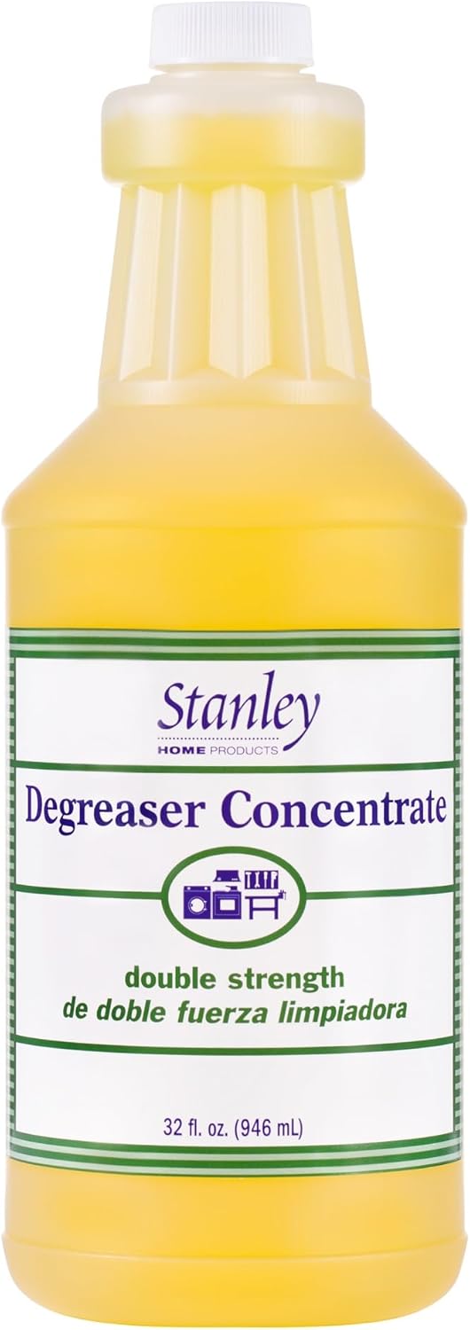 STANLEY HOME PRODUCTS Degreaser Concentrate – Makes Up to 64 Gallons – Industrial Strength Formula, Multi-Surface Cleaner for Kitchen, Cookware, Counters, Tools (Pack of 1)