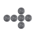 DKKO Stainless Steel Scourers Cleaning Ball Metal Scouring Pads for Kitchens Bathroom Steel Wool Scrubber to Cleaning Dishes Pots Pans Ovens Grills, 6PACK