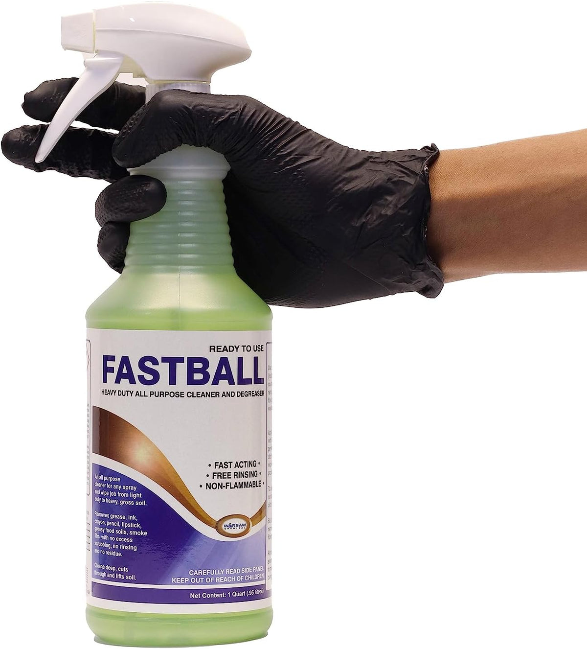 Warsaw Fastball Concentrated Cleaner & Degreaser, Pine, 1-Quart