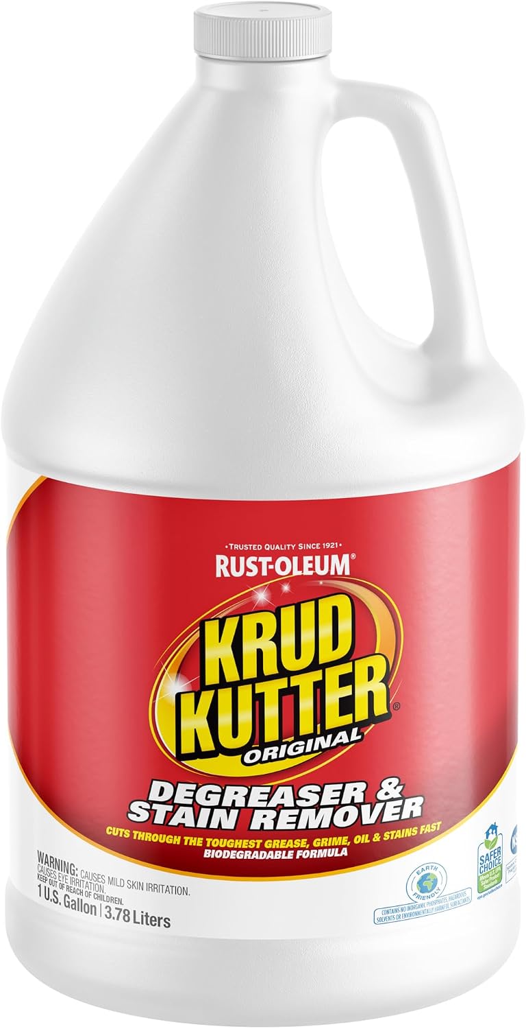 Krud Kutter Original Concentrated Cleaner Degreaser, 1 Gallon