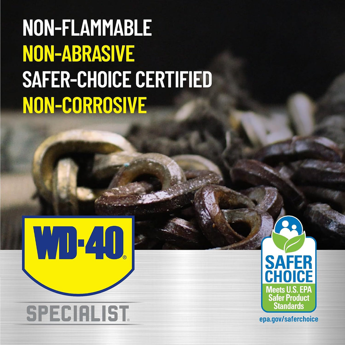 WD-40 Specialist Cleaner & Degreaser, Multi-Surface Cleaning Solution, One Gallon