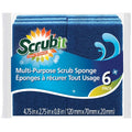 Scrubit Non-Scratch Cleaning Scrub Sponges- Scrubbing Dish Sponge Ideal for Washing Kitchen,Dishes, Bathroom &More – Dishwashing Sponge Along with A Thought Scrubber – 24 sponges