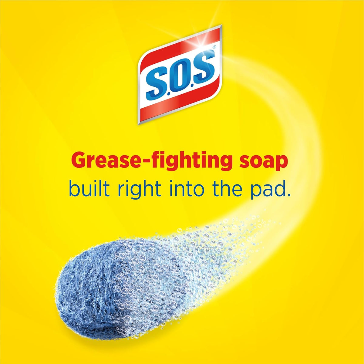 S.O.S. Steel Wool Soap Pads, 18 Count