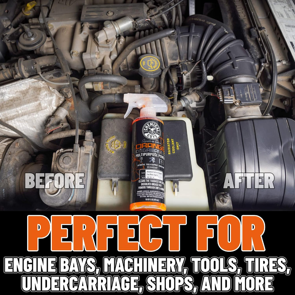 Chemical Guys, Signature Series Orange Heavy Duty Degreaser Spray, 1 Gallon