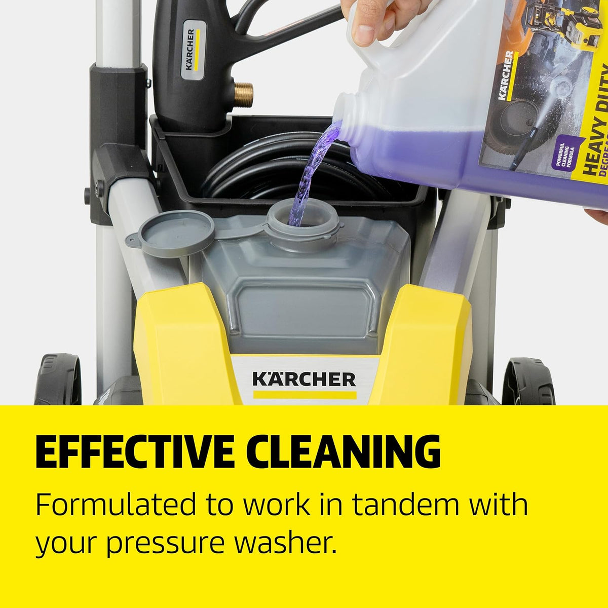 KÄRCHER Heavy Duty Cleaner for Pressure Washers, Makes up to 40 Gal