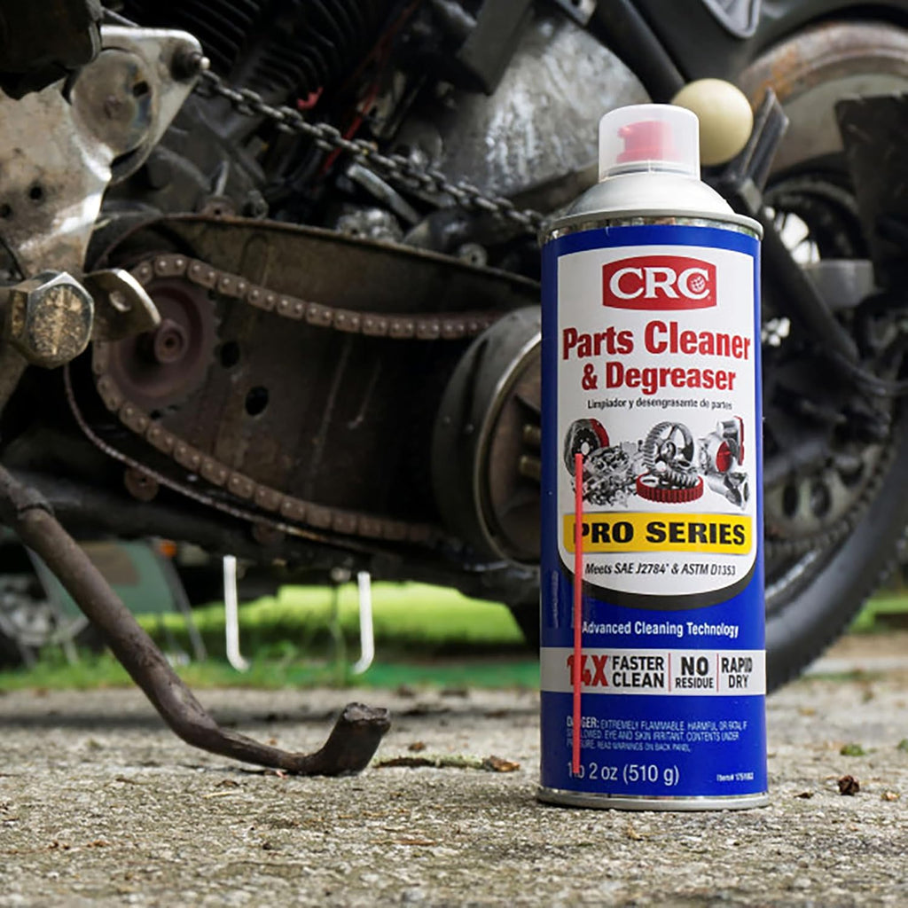 CRC Pro Series Heavy Duty Parts Cleaner and Degreaser Spray - 18 oz