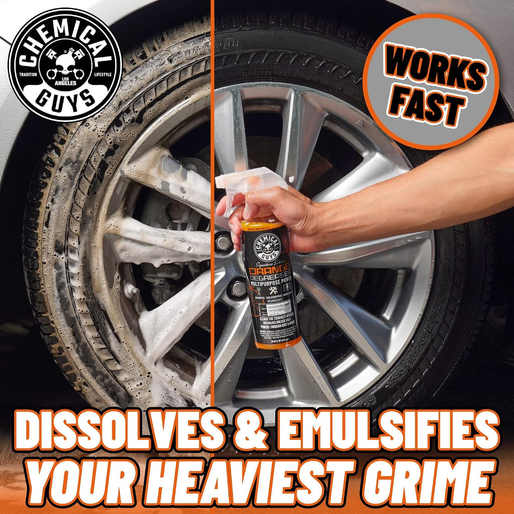 Chemical Guys, Signature Series Orange Heavy Duty Degreaser Spray, 1 Gallon