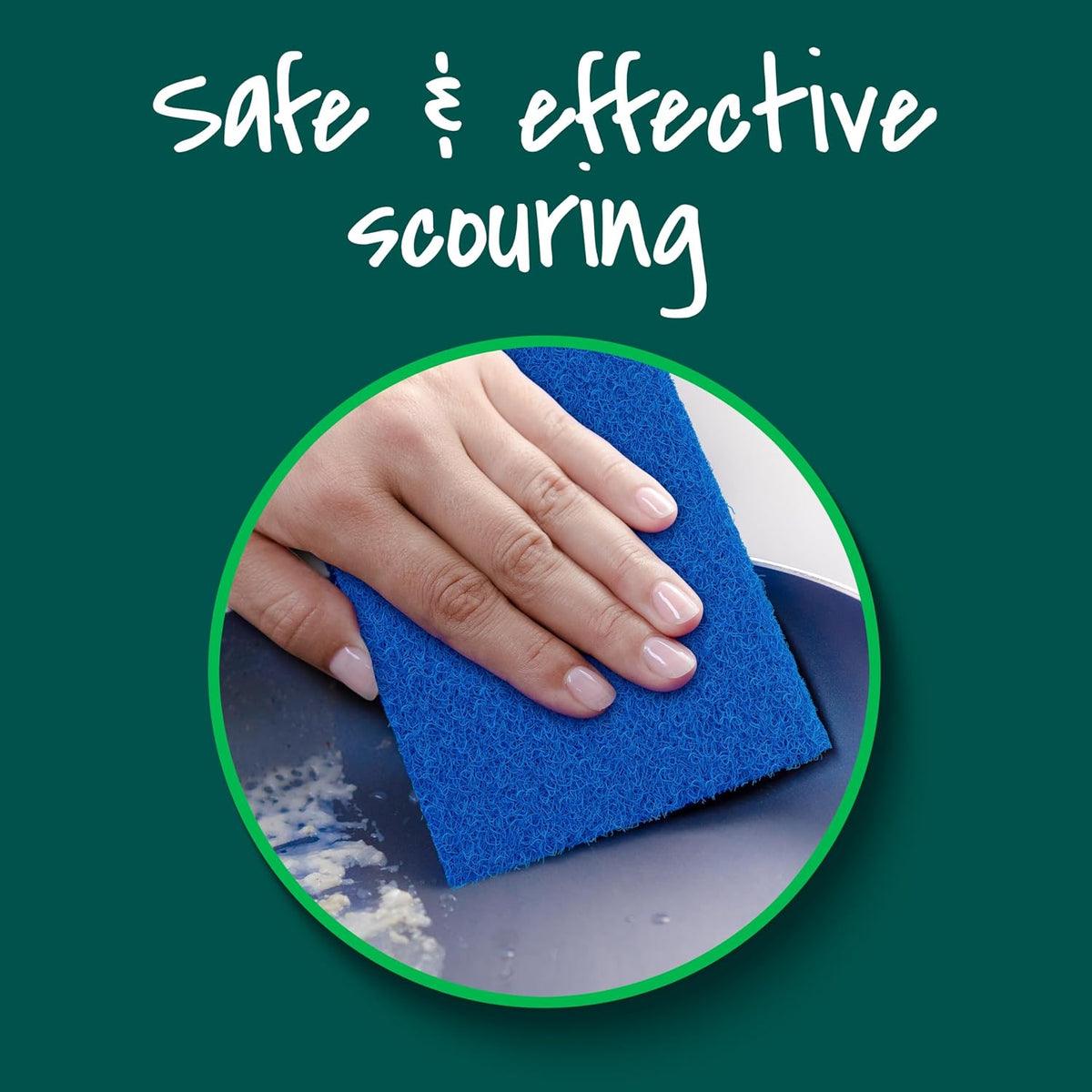 Scotch-Brite Zero Scratch Scouring Pad, 3 Pack