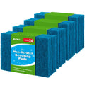 AIDEA Heavy Duty Scouring Pads, Dish Scrubber Pads for Household and Kitchen, Multipurpose Scour Pads for Cleaning, 24 Pack, 5.5in*3.5in